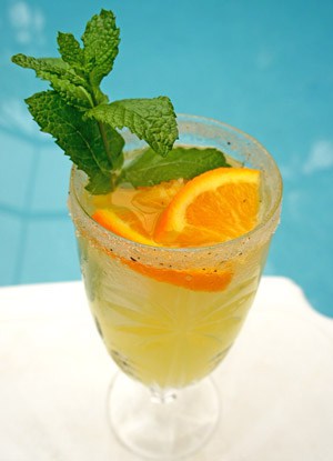 Orange Crush Cocktail made with 4 Orange Premium Vodka