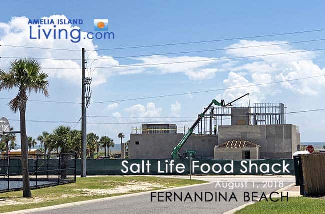 Salt Life Food Shack new restaurant at Fernandina's Main Beach Park