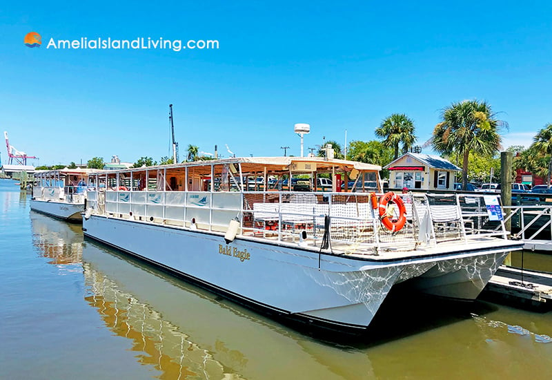 Amelia River Cruises Tour Boats Fernandina Harbor Marina