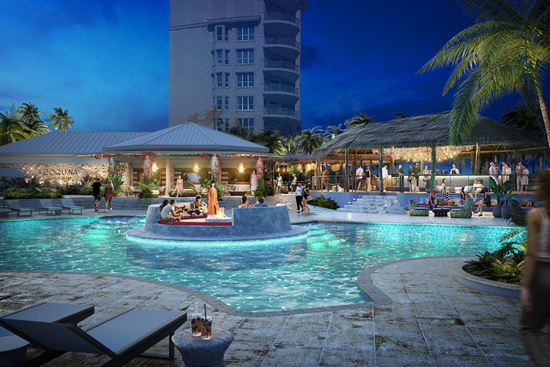 Rendering of new Coquina Restaurant Amelia Island Ritz-Carlton opening March 2020.
