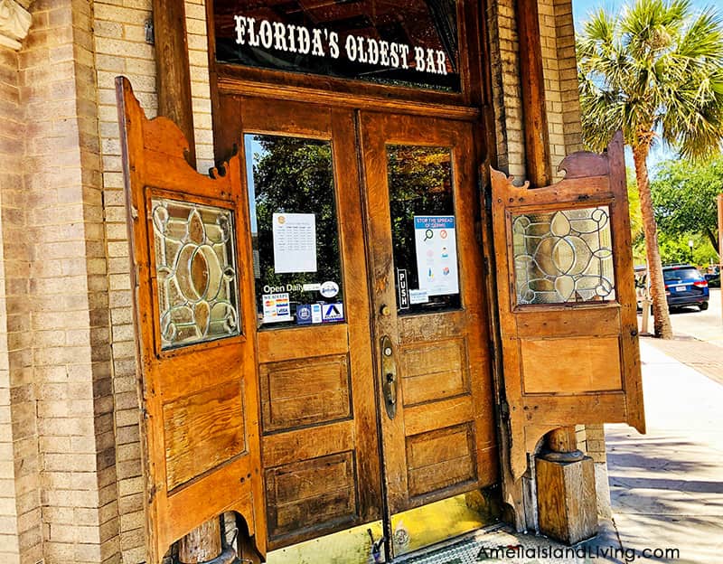 Palace Saloon doors, Florida's oldest bar, Fernandina Beach on Amelia Island