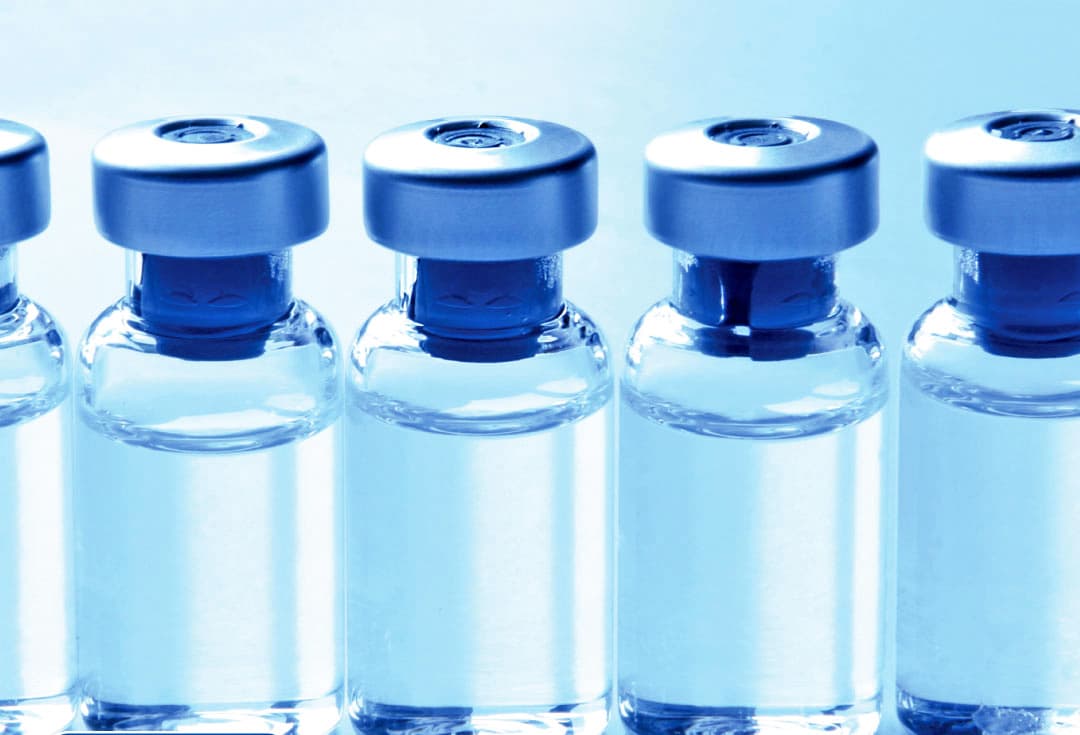 Vaccine vials, CDC image, pandemic.