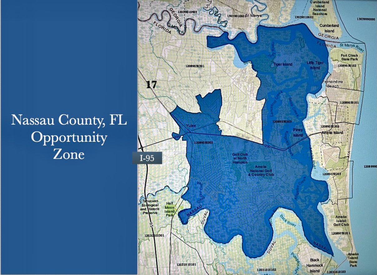 Nassau County, Florida Opportunity Zone, Census Tracts 1208905032 and 1208909050303