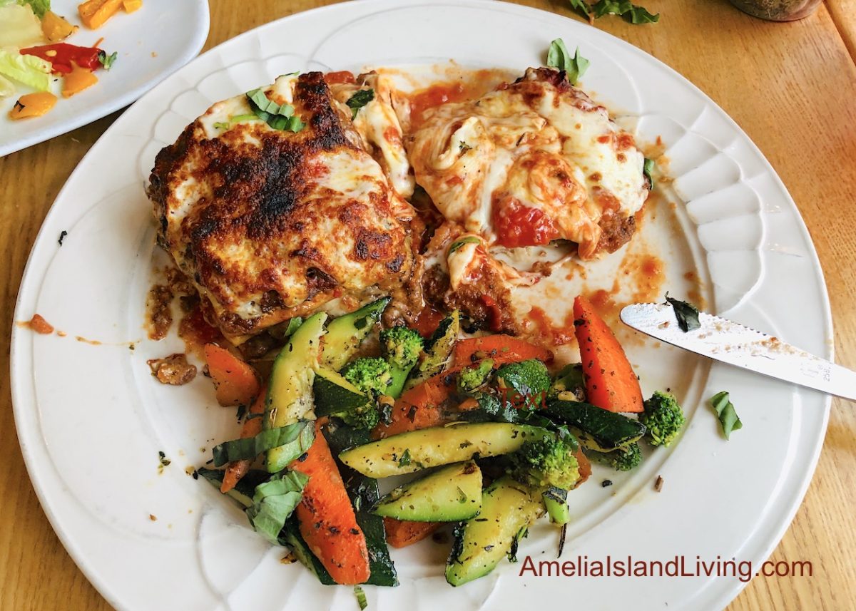 Amelia Island Restaurant Week image, Italian and vege plate.