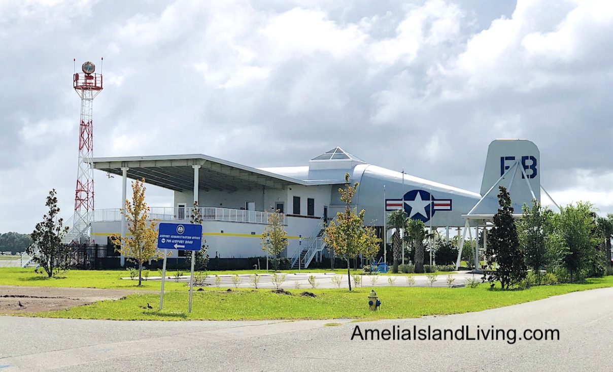 Fernandina Beach Municipal Airport on Amelia Island, Florida. Photo by AmeliaIslandLiving.com